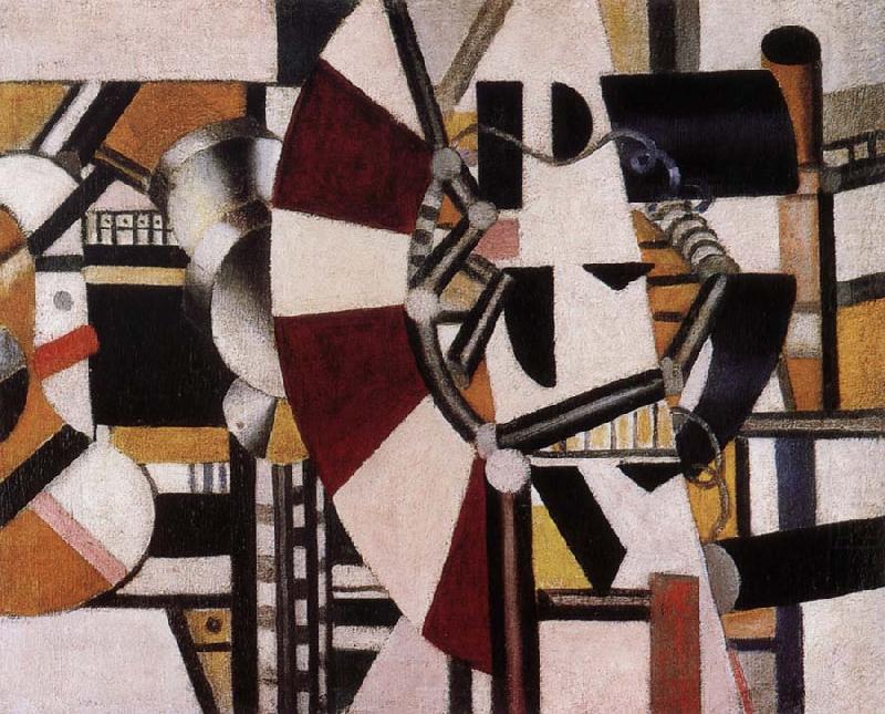 Red wheel, Fernard Leger